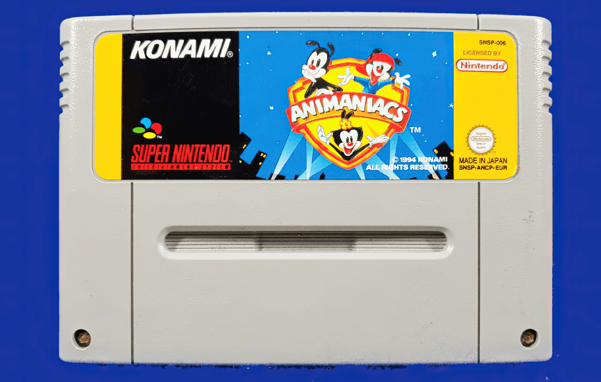 Лицензионный картридж Animaniacs для Super Nintendo